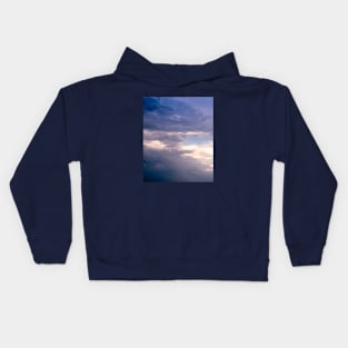 Looking down from heaven Kids Hoodie